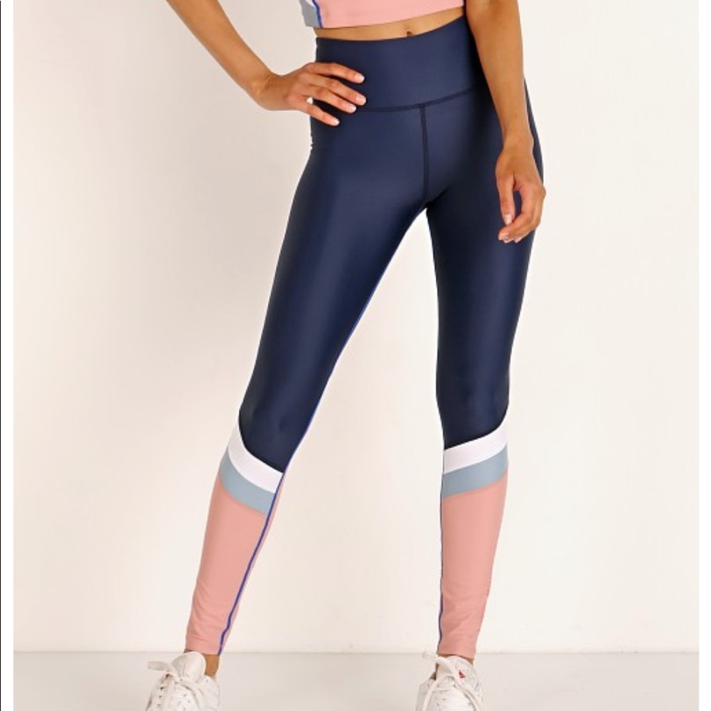 PE NATION flex it legging navy mid